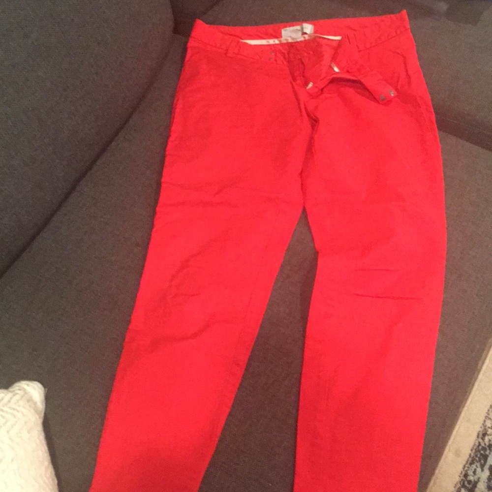 Gap slim cropped pants
